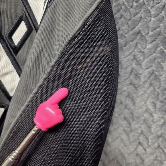 VTG Ski-Doo XPS Performance Bombardier Snowmobile Jacket Men's XLT Black Patches - Picture 15 of 16